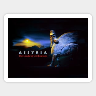 Assyria The Graddle of Civilizations Sticker